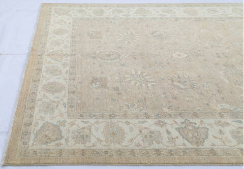 Chobi Beige Hand Knotted 65 X 94 Area Rug 700-143520 Image 3