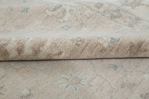 Chobi Beige Hand Knotted 65 X 94 Area Rug 700-143520 Image 5