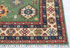 Kazak Green Hand Knotted 56 X 79 Area Rug 700-143532 Thumb 2