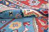Kazak Blue Hand Knotted 55 X 710 Area Rug 700-143533 Thumb 5