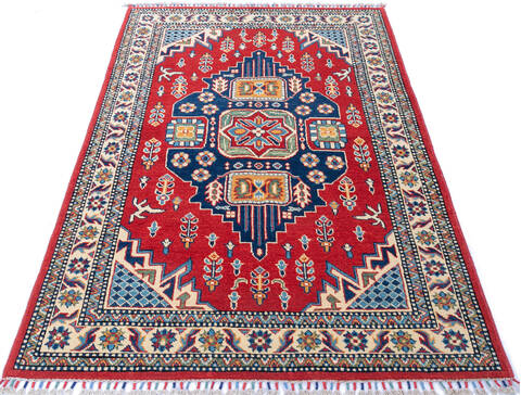 Kazak Red Hand Knotted 310 X 510 Area Rug 700-143536 Image 1
