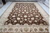 Jaipur Brown Hand Knotted 100 X 143  Area Rug 905-143542 Thumb 1