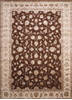 Jaipur Brown Hand Knotted 100 X 143  Area Rug 905-143542 Thumb 0