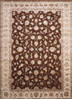 Jaipur Brown Hand Knotted 100 X 143 Area Rug 905-143542 Thumb 0
