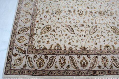 Jaipur Beige Hand Knotted 60 X 91 Area Rug 905-143545 Image 2