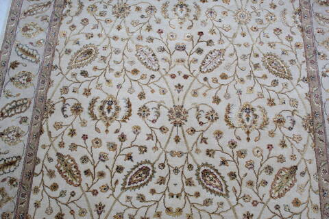 Jaipur Beige Hand Knotted 60 X 91 Area Rug 905-143545 Image 4