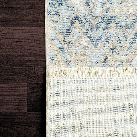 Dynamic ALEA ANGELO SURMELIS Blue 53 X 77 Area Rug AG691803850 801-143564 Image 1