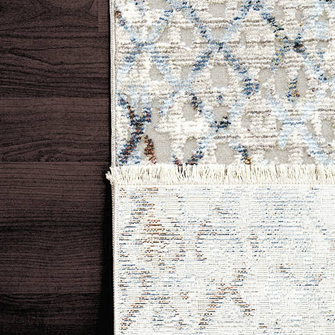 Dynamic ALEA ANGELO SURMELIS Blue 53 X 77 Area Rug AG691805858 801-143567 Image 1
