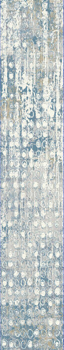 Dynamic AMARA Blue Runner 22 X 77 Area Rug AQ287465500 801-143600 Image 0