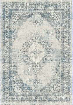 Dynamic AMARA Blue Rectangle 2x4 ft  Carpet 143604