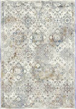 Dynamic AMARA Blue Rectangle 2x4 ft  Carpet 143606