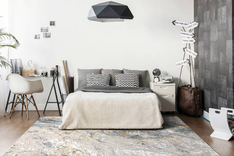 Dynamic AMARA Grey 67 X 96 Area Rug AQ7107467950 801-143638 Image 3