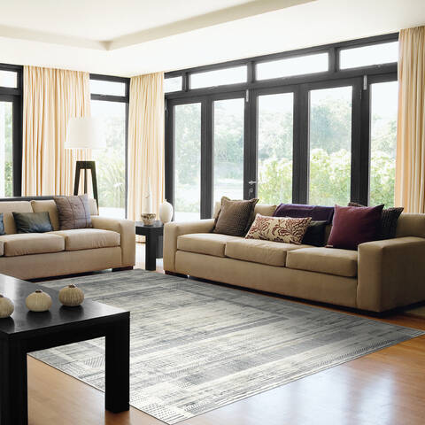 Dynamic AMARA Blue 90 X 1210 Area Rug AQ10147462190 801-143650 Image 1