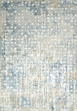 Dynamic AMARA Blue Rectangle 9x13 ft  Carpet 143654