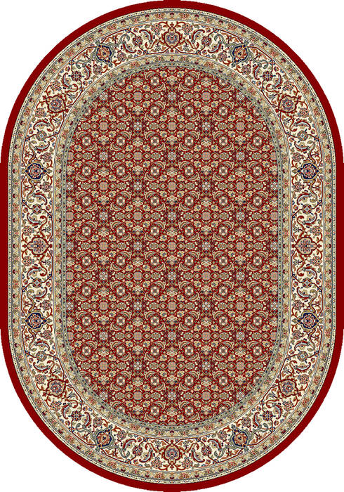 Dynamic ANCIENT GARDEN Red Oval 67 X 96 Area Rug ANOV71057011141 801-143658 Image 0
