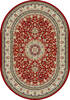 Dynamic ANCIENT GARDEN Red Oval 67 X 96 Area Rug ANOV71057119141 801-143663 Thumb 0