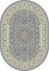 Dynamic ANCIENT GARDEN Blue Oval 67 X 96 Area Rug ANOV71057119464 801-143665 Thumb 0