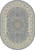 Dynamic ANCIENT GARDEN Blue Oval 67 X 96 Area Rug ANOV71057119464 801-143665 Thumb 0