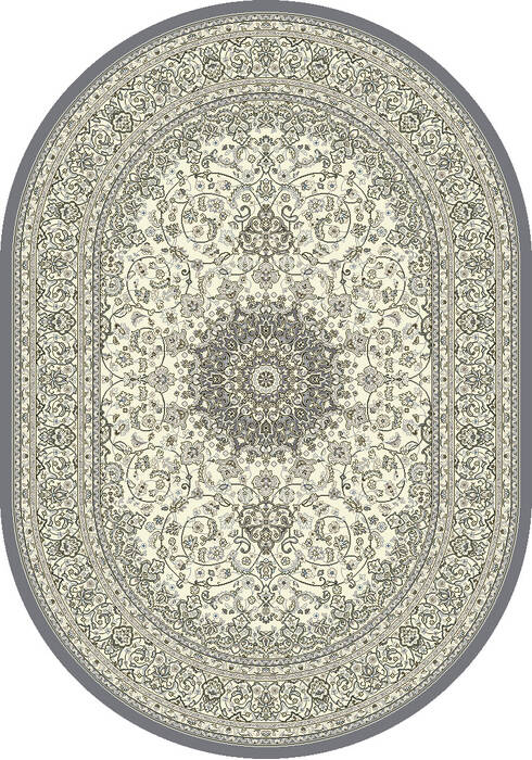 Dynamic ANCIENT GARDEN Beige Oval 67 X 96 Area Rug ANOV71057119665 801-143668 Image 0