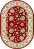 Dynamic ANCIENT GARDEN Red Oval 67 X 96 Area Rug ANOV71057365146 801-143673 Thumb 0