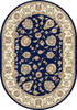 Dynamic ANCIENT GARDEN Blue Oval 67 X 96 Area Rug ANOV71057365346 801-143674 Thumb 0