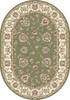 Dynamic ANCIENT GARDEN Green Oval 67 X 96 Area Rug ANOV71057365446 801-143675 Thumb 0