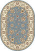 Dynamic ANCIENT GARDEN Blue Oval 67 X 96 Area Rug ANOV71057365546 801-143676 Thumb 0