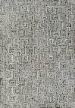 Dynamic ARIANA Grey Rectangle 8x11 ft  Carpet 143686