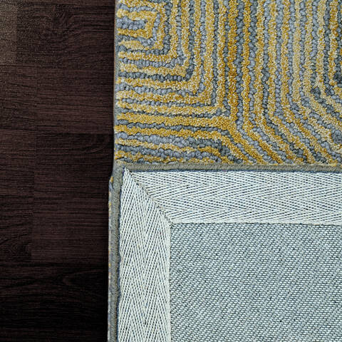 Dynamic ARIANA Yellow 80 X 110 Area Rug AC9128181790 801-143687 Image 1