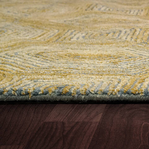 Dynamic ARIANA Yellow 80 X 110 Area Rug AC9128181790 801-143687 Image 2