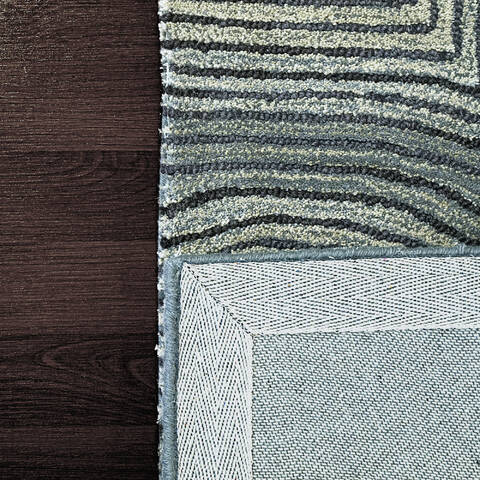 Dynamic ARIANA Grey 80 X 110 Area Rug AC9128183609 801-143689 Image 1