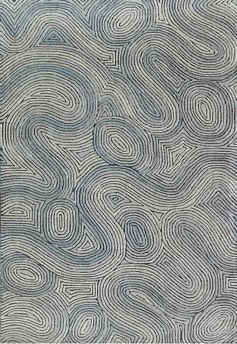 Dynamic ARIANA Grey 80 X 110 Area Rug AC9128183609 801-143689 Image 0