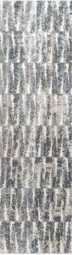 Dynamic AURA Grey Runner 6 to 9 ft  Carpet 143690