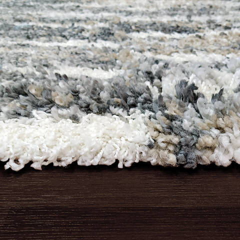 Dynamic AURA Grey 710 X 1010 Area Rug AX9125810900 801-143705 Image 1