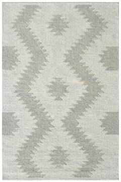 Dynamic AVA Grey Rectangle 8x11 ft  Carpet 143715