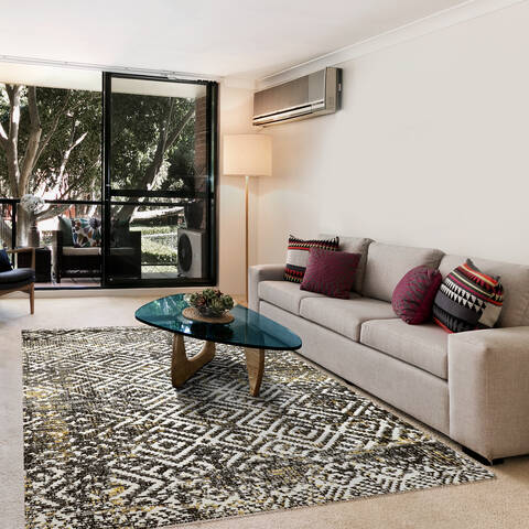 Dynamic AVERY Grey 27 X 50 Area Rug AY356547900 801-143725 Image 3
