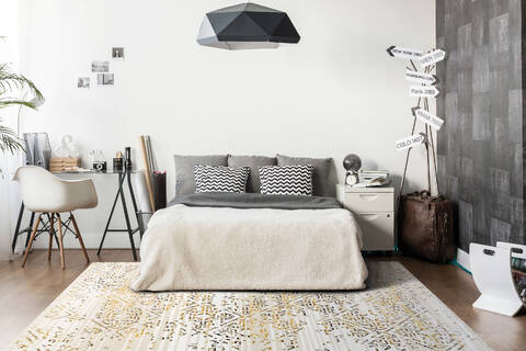 Dynamic AVERY Beige Runner 20 X 77 Area Rug AY286542180 801-143728 Image 3
