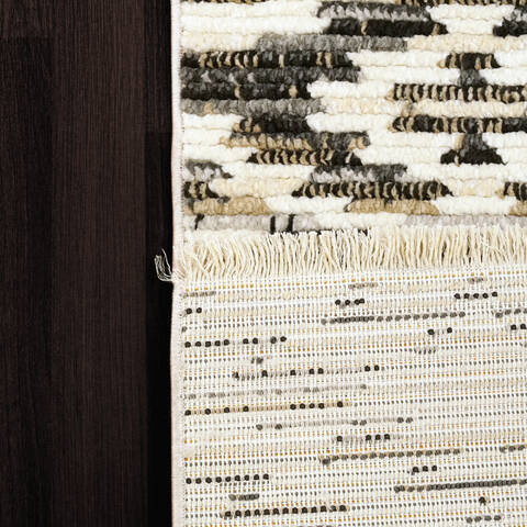 Dynamic AVERY Beige Runner 20 X 77 Area Rug AY286544190 801-143729 Image 1