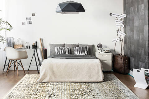 Dynamic AVERY Beige Runner 20 X 77 Area Rug AY286545190 801-143730 Image 3