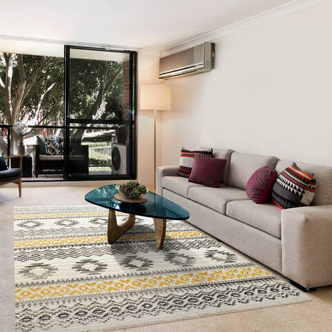 Dynamic AVERY Beige Runner 20 X 77 Area Rug AY286546197 801-143731 Image 3