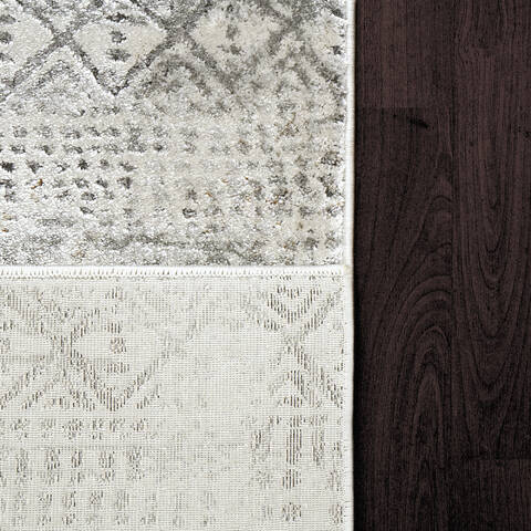 Dynamic CAPELLA Grey 311 X 57 Area Rug CW467925970 801-143808 Image 1
