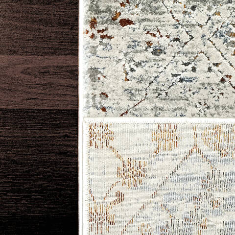 Dynamic CAPELLA Grey 311 X 57 Area Rug CW467975999 801-143810 Image 1