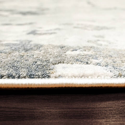 Dynamic CASTILLA White Runner 22 X 77 Area Rug CC283554150 801-143851 Image 2
