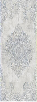 Dynamic CASTILLA White Runner 2'2" X 7'7" Area Rug CC283558195 801-143854