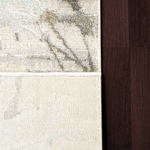 Dynamic CASTILLA White 92 X 1210 Area Rug CC10143554190 801-143882 Image 1