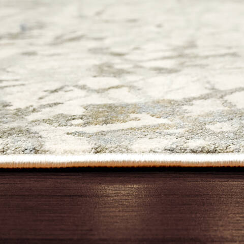 Dynamic CASTILLA White 92 X 1210 Area Rug CC10143554190 801-143882 Image 2