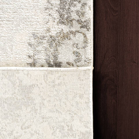 Dynamic CASTILLA White 92 X 1210 Area Rug CC10143558195 801-143884 Image 1