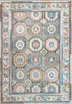 Dynamic COBALT Multicolor Rectangle 3x5 ft  Carpet 143900