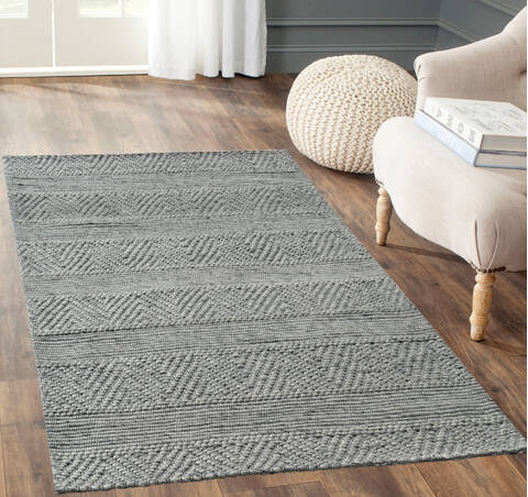 Dynamic GROVE Grey 90 X 120 Area Rug GV9136211900 801-143943 Image 4