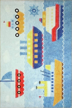 Dynamic KIDZ Multicolor 3'0" X 5'0" Area Rug KZ358087999 801-143954